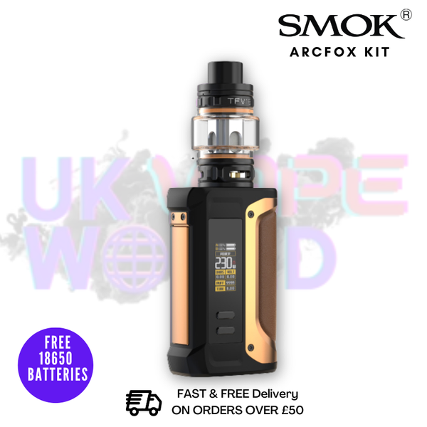 Prism Gold Smok Arcfox 230W Vape Kit- UK Vape World