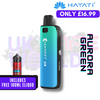 Hayati X4 Refillable Pod Vape Kit + Free 100ML Liquid - Aurora Green - UK Vape World