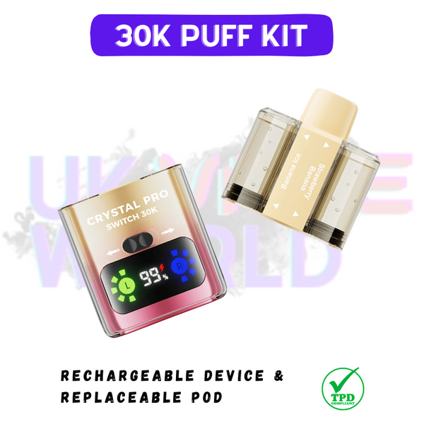 Banana ICE Crystal Pro 30K Switch Prefilled Pod Kit