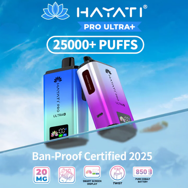 Hayati 25K Pro Ultra Plus 25000 Puff Bar Twist Pod Kit - £9.89
