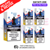 Hayati 25K Blue Razz Pineapple Replacement Pods Box Of 5 - ukvapeworld