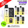 Hayati Rubik 7000 Puff Banana ICE