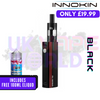 Black Innokin T22E Vape Kit + Free 100ML Liquid - ONLY £19.99 - UK Vape World