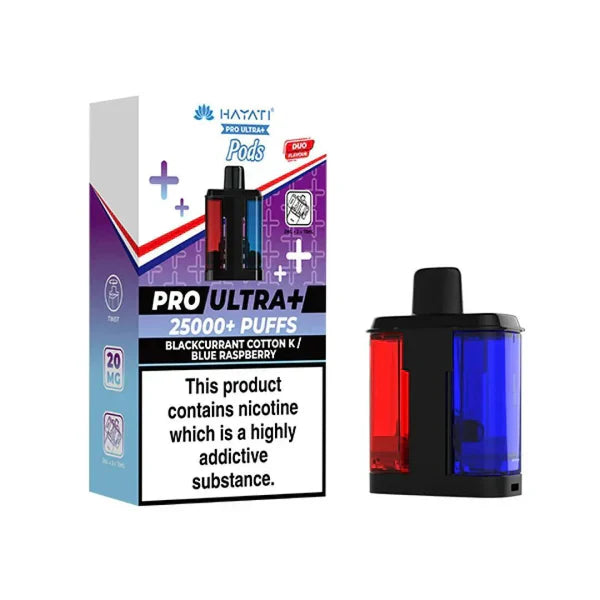 Hayati Pro Ultra Plus 25k Prefilled Pods - Box of 5