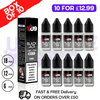 BlackJack VU9 E-Liquid Juice 10ml Nic Eliquid - 10 x 10ML BUNDLE - UK Vape World