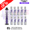 Blue Raspberry HIGO Crystal Pro 600 Puff Kits Box Of 10 - ukvapeworld