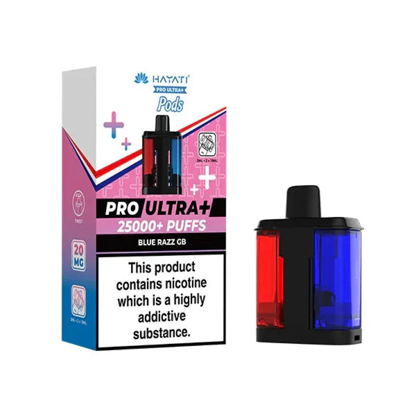Hayati Pro Ultra Plus 25k Prefilled Pods - Box of 5