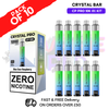 Blue Sour Rasp CP Pro 10K ZERO Nic Kits Box Of 10