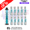 Blue Sour Raspberry HIGO Crystal Pro 600 Puff Kits Box Of 10 - ukvapeworld