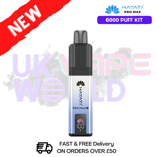 Hayati Pro Max 6K Prefilled Pod Kit - Any 3 For £21