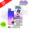 Blue Razz Cotton Pixl 8000 Puff Pod Kit - ukvapeworld