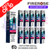 Blue crush Firerose 600 Puff Vape Kits Box of 10 - ukvapeworld