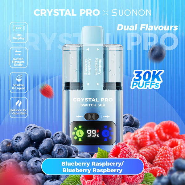 Crystal Pro Switch 30K Puff Prefilled Vape Kit - Starting From £11.00