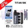 Shop Blueberry Cherry Cranberry - Titan 10K Disposable Vape Kit Pack Of 10 - UK Vape World