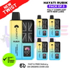 Hayati Rubik 7000 Puff Blueberry Cherry Cranberry