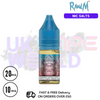 Bluelicious Ice RandM Tornado 7000 Nic Salt 10ML eLiquid