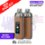 Brown Leather Oxva V Prime Pod Vape Kit + FREE NIC SALT