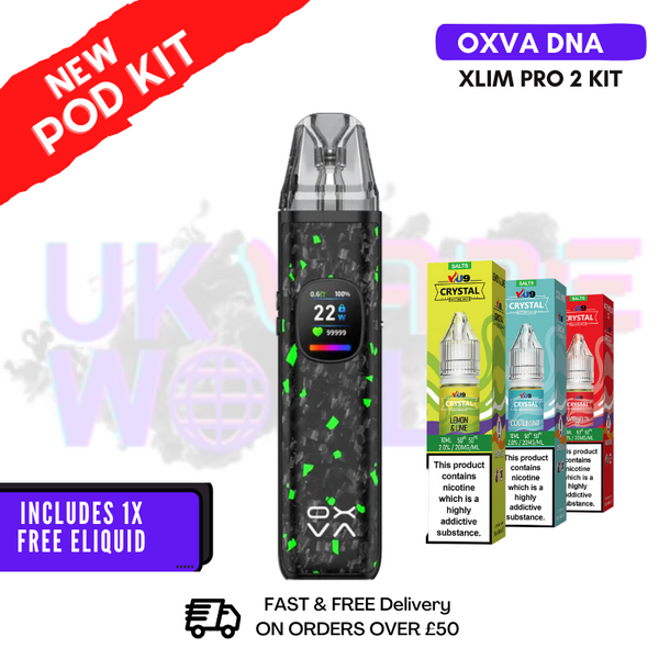 Carbon Fibre Oxva Xlim Pro 2 DNA Pod Kit