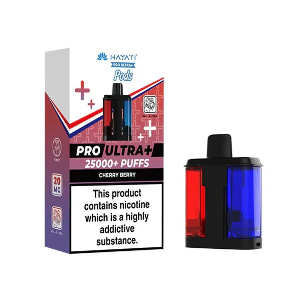 Hayati Pro Ultra Plus 25k Prefilled Pods - Box of 5