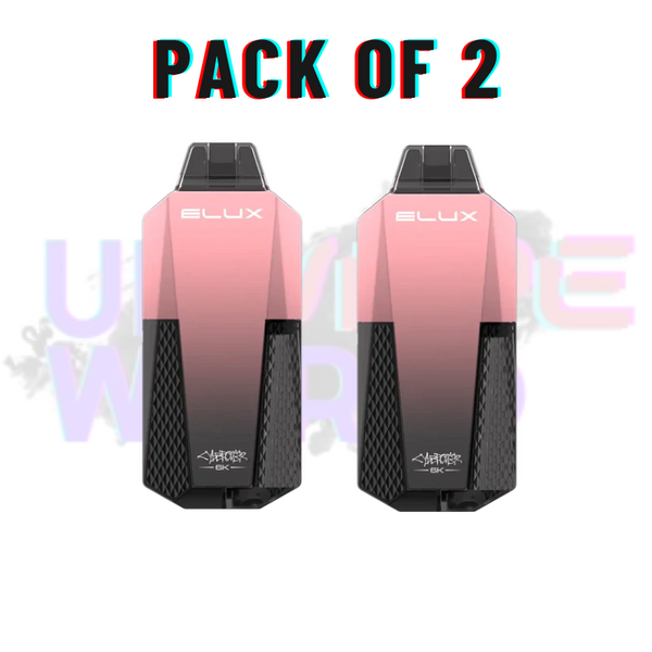 Pack Of 2 Summer Dream Elux CyberOver 6000 Puff 6K Pod Vape Kit