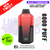 Cherry Sour Raspberry Elux CyberOver 6000 Puff 6K Kit