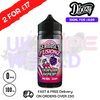 Cherry Sour Raspberry Doozy eJuice Shortfill 100ML Eliquid - UK Vape World