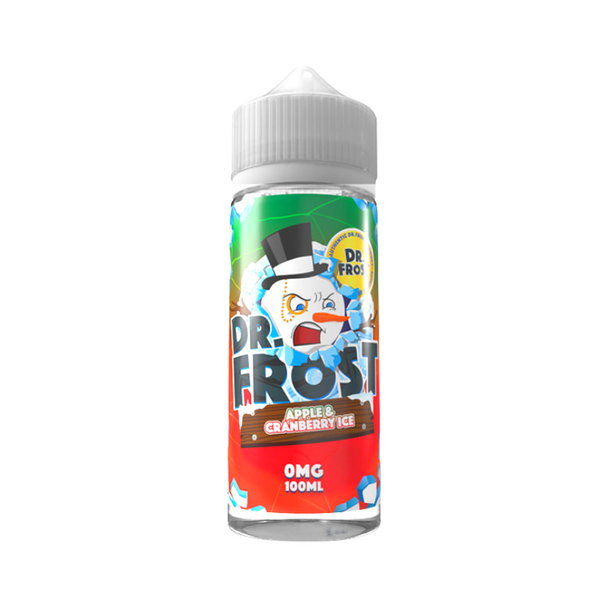 Combination of Sweet Savoury Apples with fresh tart and invigorating taste of Cranberry with an added hint of ice to briliantly round off. A perfect addition to the eliquids range by Dr Frost. - UK Vape World
