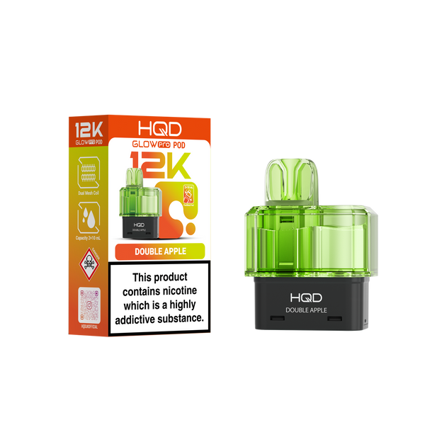 HQD Glow Pro 12k Replacement Pods - £5.49 Only