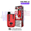 Fizzy Cherry IVG Pro12 Prefilled Pod Kit