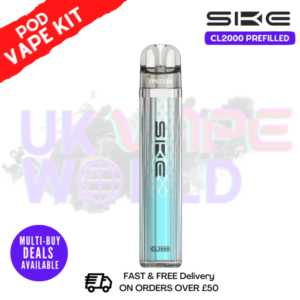 Fruit Gum SKE CL2000 2K Puff Vape Pen Kit - ukvapeworld