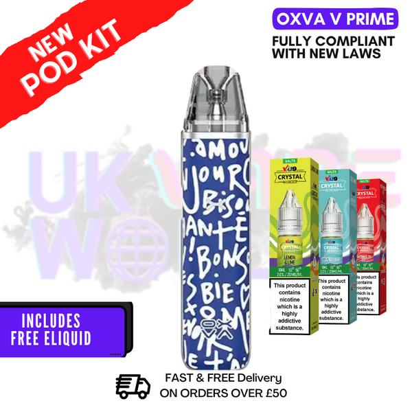 Oxva Xlim GO Pod Vape Kit GRAFFITI BLUE