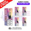 Grape Rainbow Drops Fumot T32000 REPLACEMENT PODS - BOX OF 5 - UKVAPEWORLD