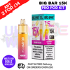 Big Bar 15K Pro 15000 Puff Pod Kit - Any 2 For £14