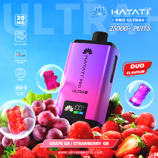 Hayati 25K Pro Ultra Plus 25000 Puff Bar Twist Pod Kit - £9.89