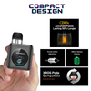 Compact Size Of Nano 4 Graphite Black Vape Kit