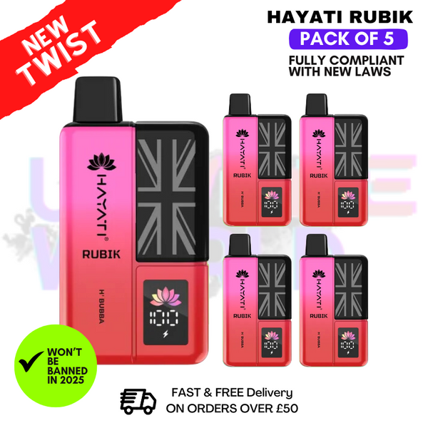 Hayati Rubik 7000 Puff H Bubba