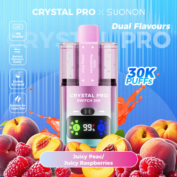 Crystal Pro Switch 30K Puff Prefilled Vape Kit - Starting From £11.00