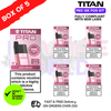 Juicy Peach Titan Pro 15K Pod Kit Box of 5