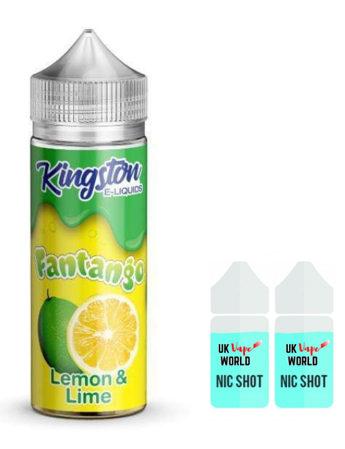 Kingston Fantango Lemon & Lime with 2 nicotine shots | UK Vape World
