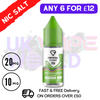 Shop Kiwi Passionfruit Guava Crystal Clear Bar Nic 10ML Nicotine Salt eLiquid - UK Vape World