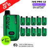 Kiwi Passionfruit Guava IVG Pro 12 Box Of 10 Vape Kits