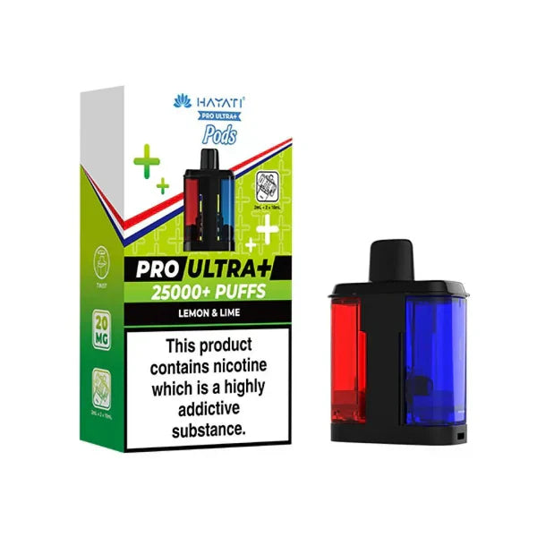 Hayati Pro Ultra Plus 25k Prefilled Pods - Box of 5