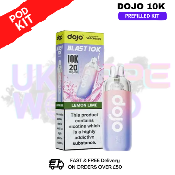 Dojo Blast 10K Puff 10,000 Prefilled Pod Kit