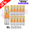 Shop Orange Mango Pod Salt Nexus Nic Salt Box Of 10 - UK Vape World