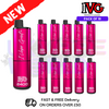 Box Of 10 - PINK EDITION IVG 2400 Prefilled Vape Pen Kit