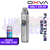 Platinum Gray Oxva Xlim Pro 2 Pod Kit + Free 100ML Liquid - UK Vape World