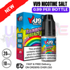 Shop Rainbow Blaze Nic Salt 10ml Nicotine E Juice by VU9 - 99p Eliquid - UK Vape WOrld
