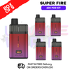 Royal Blue Edition SuperFire 60K Ultra Fusion Box Of 5 - ukvapeworld