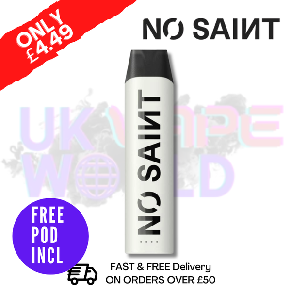 Shop No Saint Vape Kit + Free Pod - £4.49 - UK Vape World