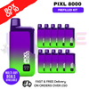 Sour Cherry Apple pixl 8000 Kits Box Of 10 - ukvapeworld